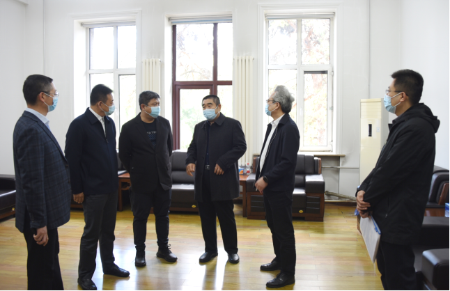 省教育厅疫情防控检查组到我校检查指导