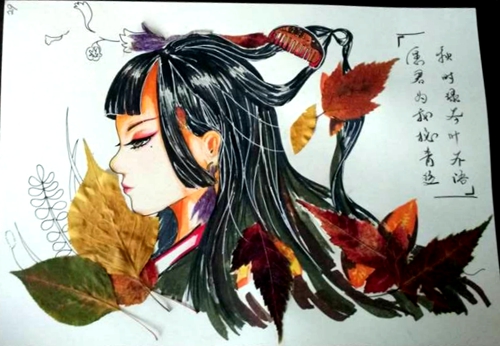 一等奖获奖作品《青丝秋雨》