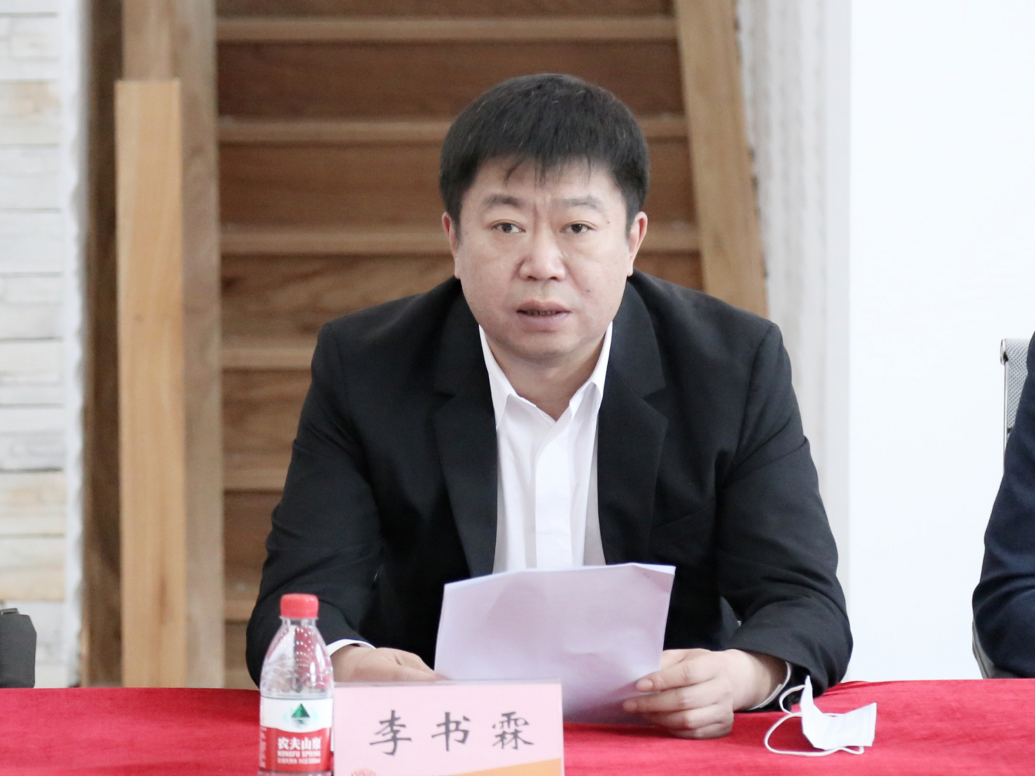 我校附属第二医院院长李书霖致辞