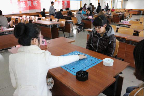 棋牌类比赛现场