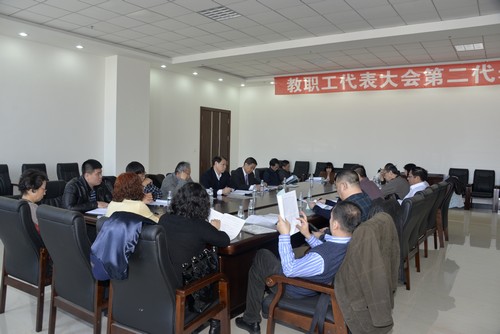 第二代表团讨论现场