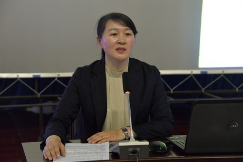 马克思主义学院院长周苏娅教授主持“四进”课程“第一讲”并就课程总体安排情况进行说明