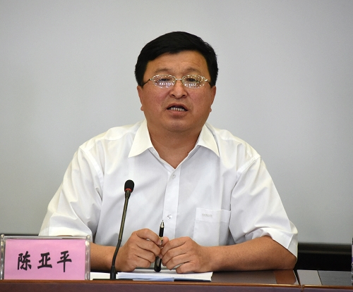 校党委副书记陈亚平讲话