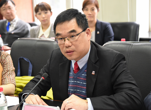 香港东华三院行政总监赵祐安先生致辞